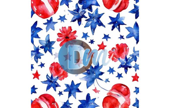 4th of July Seamless Pattern 29: A Timeless Design for Modern Celebrations