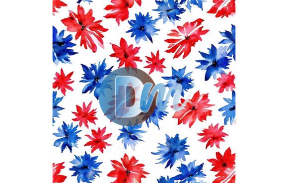 4th of July Seamless Pattern 33: A Versatile Design for Celebrations