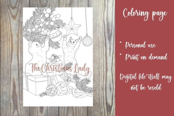 Beyond the Holiday Hobby: How the Christmas Cat Coloring Page Became a Creative Commerce and Marketing Staple