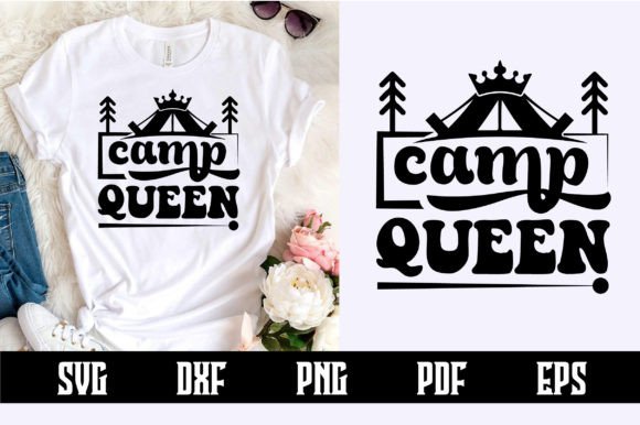 Camp Queen Svg Design: Creative Freedom Made Simple