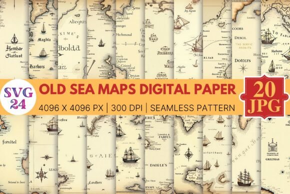 Choosing and Using Old Sea Maps Digital Paper Without Regret