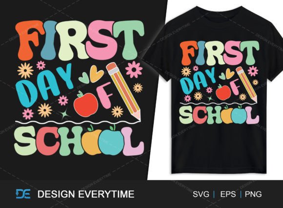 First Day of School Typography SVG: A Creative Tool for Educators and Designers