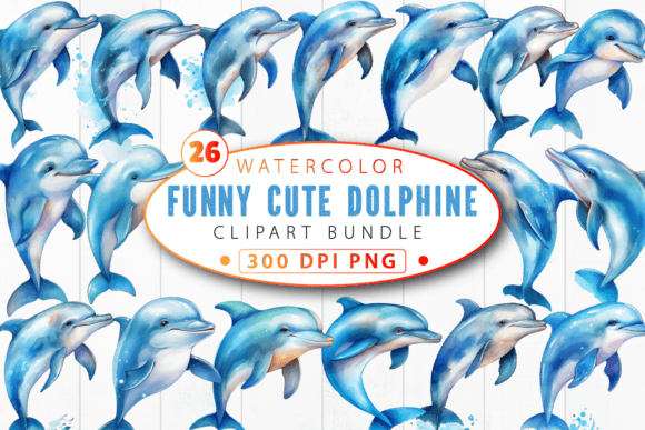 Funny Cute Dolphin Clipart Bundle: A Practical Evaluation for Designers, Educators, and Content Creators