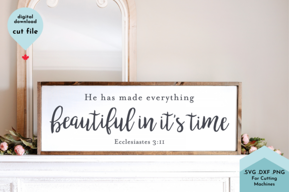 He has made everything beautiful in its time