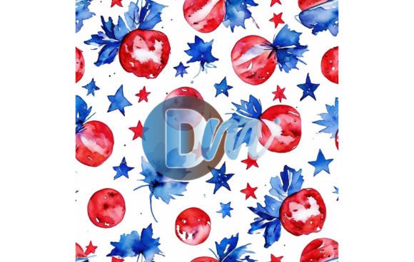How to Use the 4th of July Seamless Pattern 122 in Your Creative Workflow