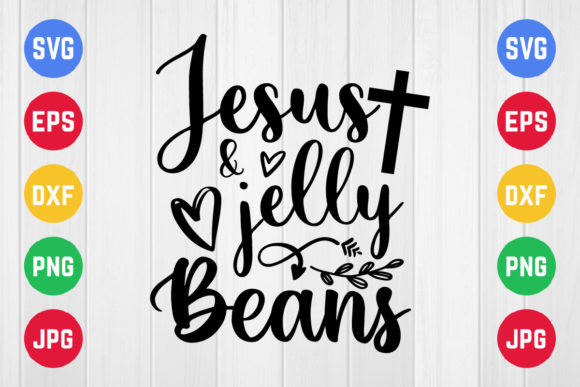 Jesus Jelly Beans T Shirt Design