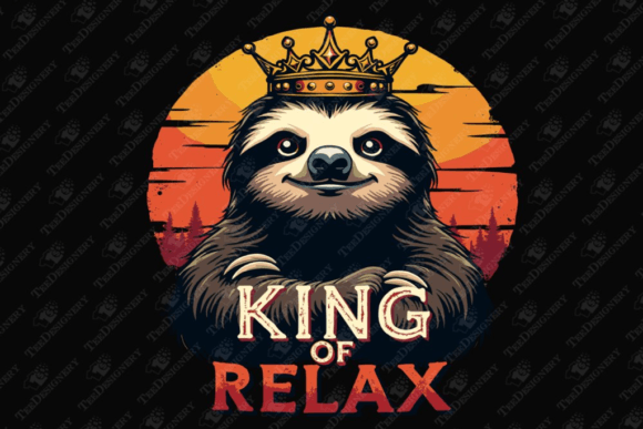 King of Relax Sloth Chill Vibes Humor: The Unlikely Life Hack You Need
