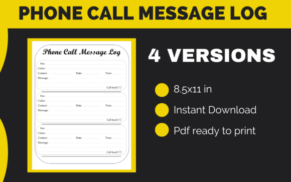 Phone Call Log Printable Sheet: A Practical Tool for Better Communication