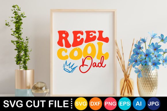 Retro Reel Cool Dad Svg: A Nostalgic Touch for Modern Design
