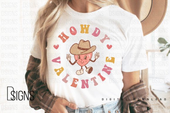 Retro Western Valentine Sublimation for Unique Designs