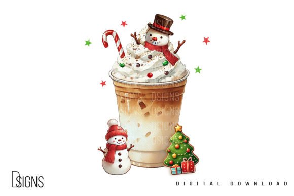 The Strategic Value of Seasonal Visual Assets: Understanding the Christmas Snowman Iced Coffee Latte Png in Modern Content Creation