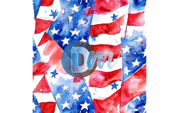 Using the 4th of July Seamless Pattern 106 with Strategic Intent