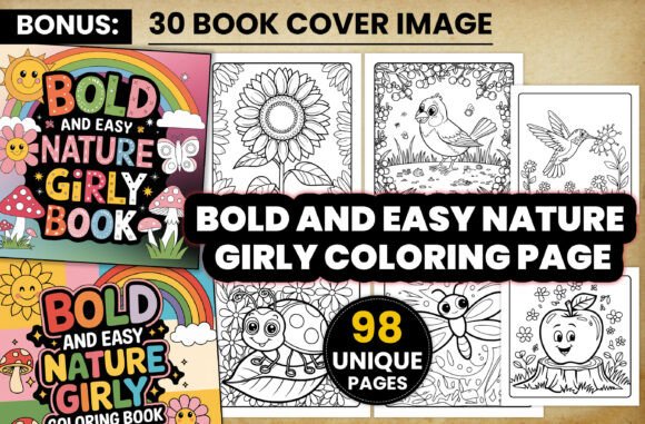 Why Bold and Easy Nature Girly Coloring Pages Are Reshaping Creative Workflows for Professionals